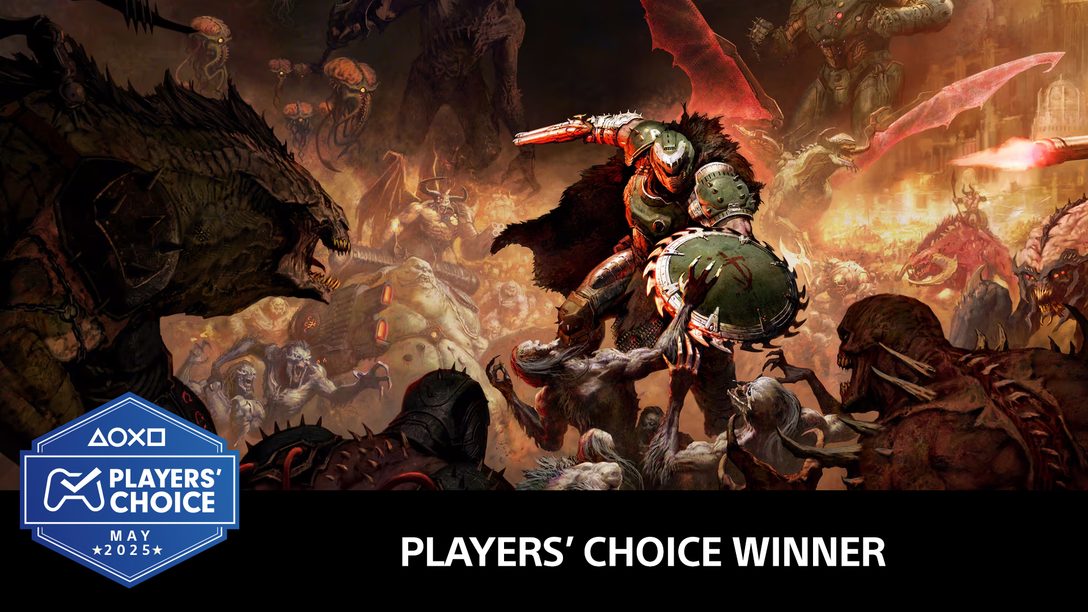 Players’ Choice – Doom: The Dark Ages è stato votato come miglior nuovo gioco di maggio 2025